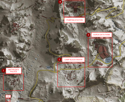 Cold Resolve LZ and location tacmap